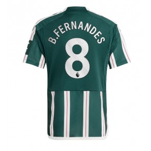 Manchester United Bruno Fernandes #8 Replica Away Stadium Shirt 2023-24 Short Sleeve